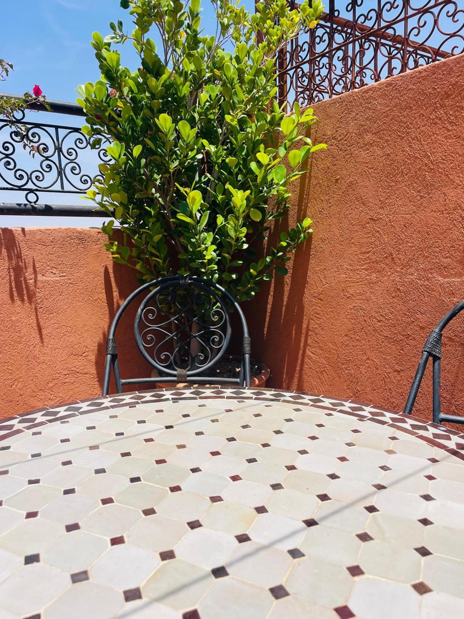 Riad Ms Holidays Terrasse Privatise Marrakech Marrákes Kültér fotó